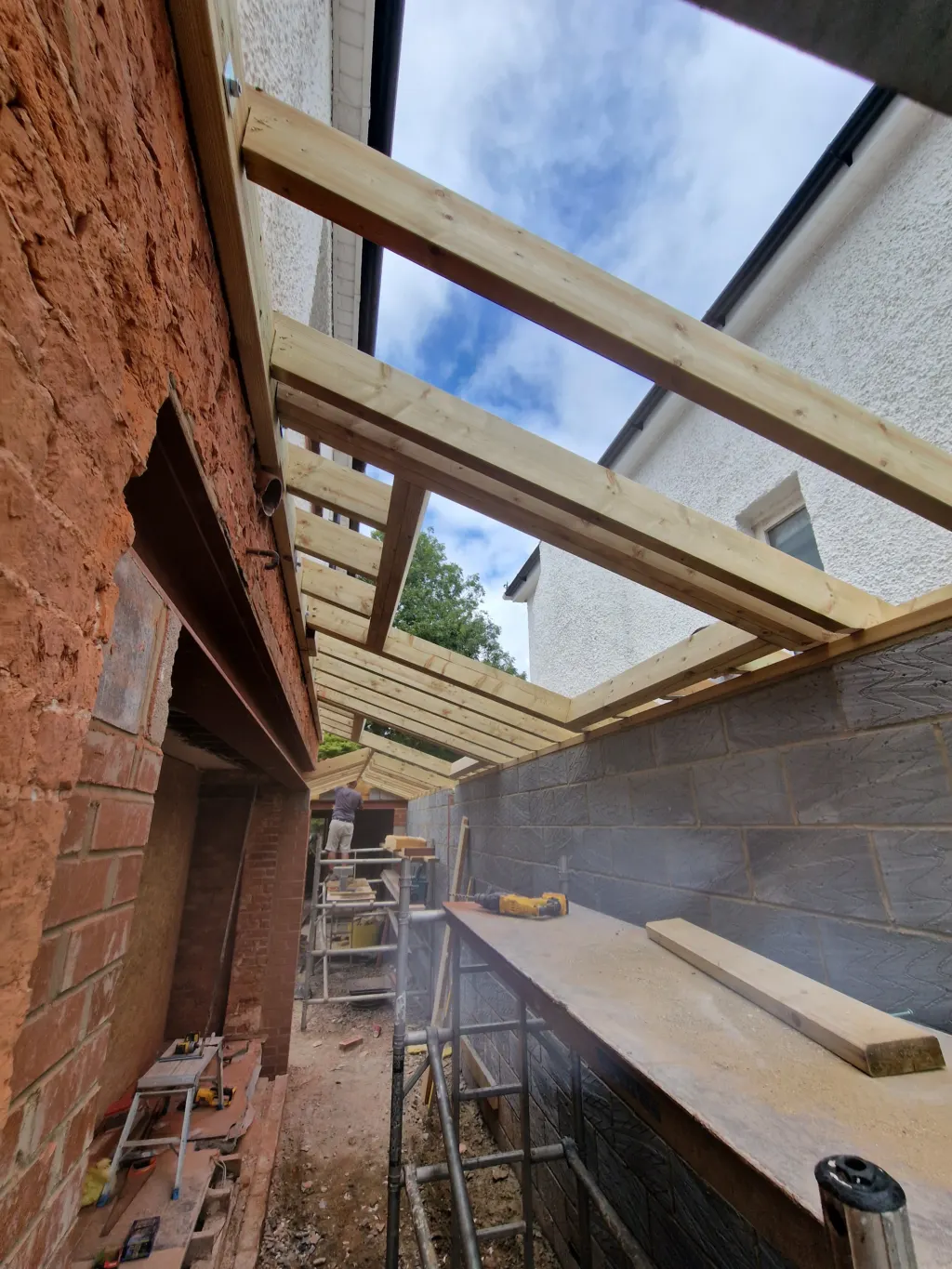 Renovation carpentry